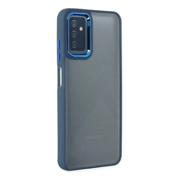 Samsung Galaxy M13 Uyumlu Kılıf Dora Kapak - Mavi ürün görseli 1