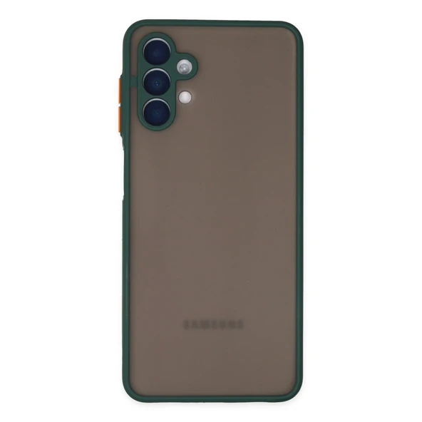 Samsung Galaxy A04s Uyumlu Kılıf Montreal Silikon Kapak - Yeşil ürün görseli 1