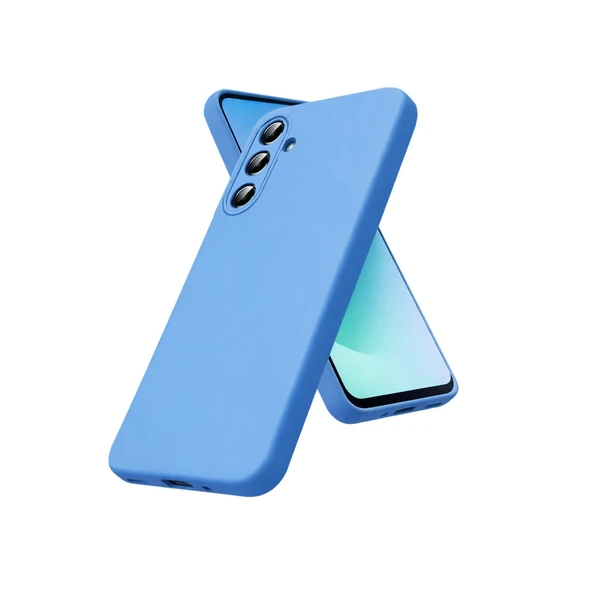 Samsung Galaxy A57 5g Uyumlu First Silikon - Mavi ürün görseli 1