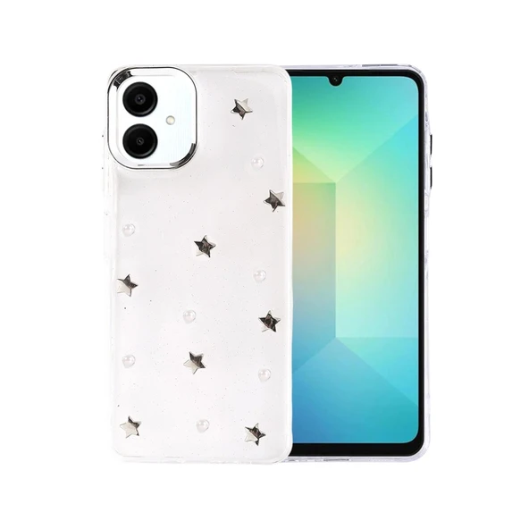 Samsung Galaxy A07 4g Uyumlu Fiyonk Desenli Kapak - Desen 7 ürün görseli 1