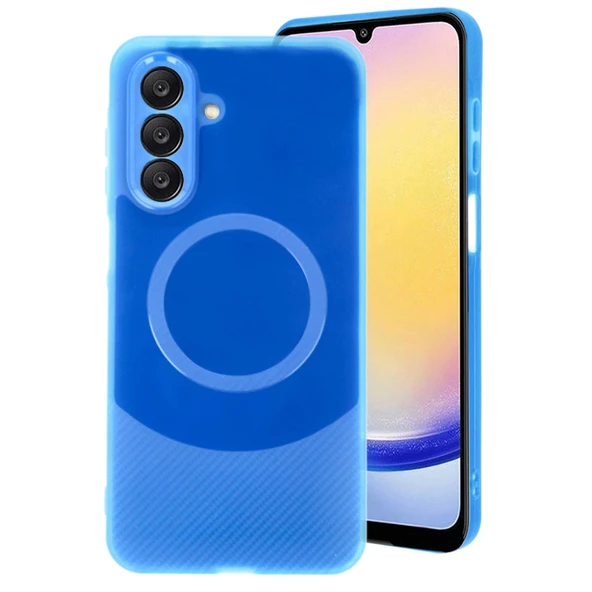 Samsung A26 Kılıf Maya Karbon Kapak - Lacivert ürün görseli 1