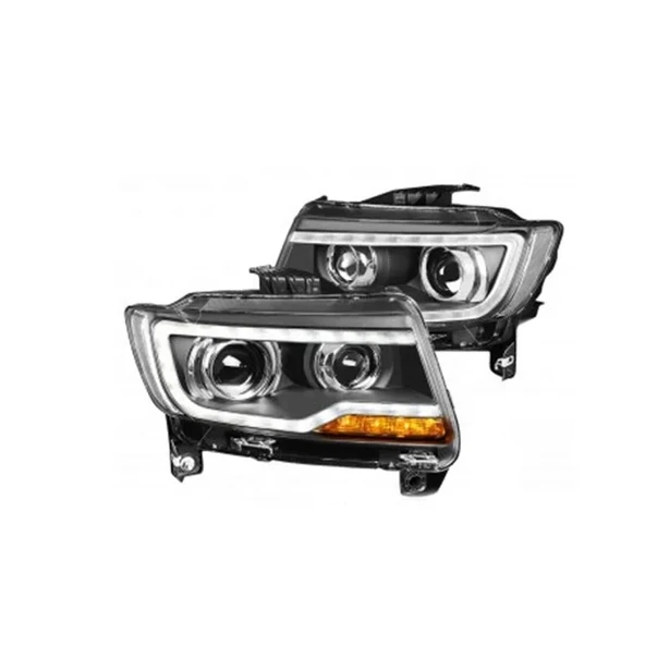 Jeep Compass 2014-2015 Ön Far Elektrikli Motorlu Siyah Sağ (Oem No: 68185340Ab) ürün görseli 1