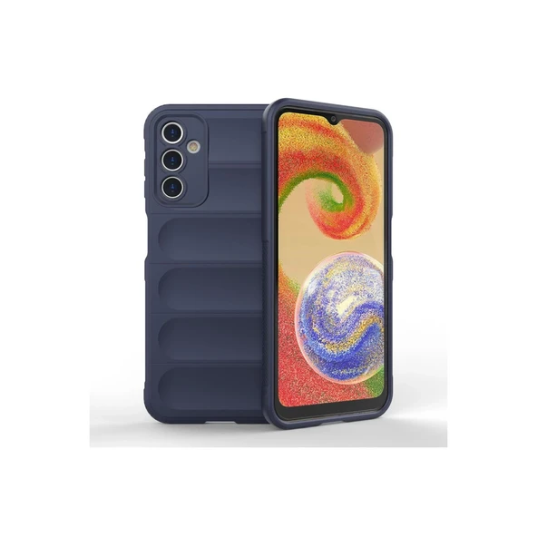 Samsung Galaxy A14 4g Uyumlu Kılıf Optimum Silikon - Lacivert ürün görseli 1