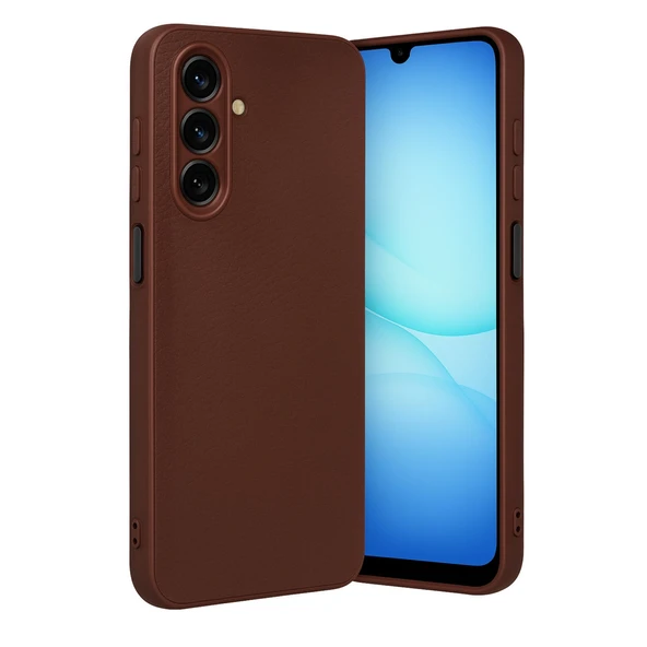 Samsung Galaxy A17 5g Uyumlu Thermax Silikon Kılıf - Bordo ürün görseli 1