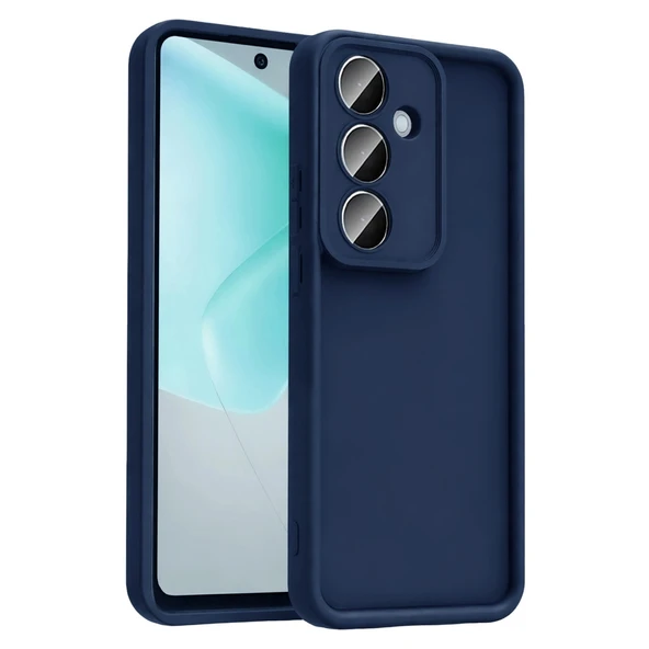 Samsung Galaxy A57 5g Uyumlu Viera Silikon - Lacivert ürün görseli 1