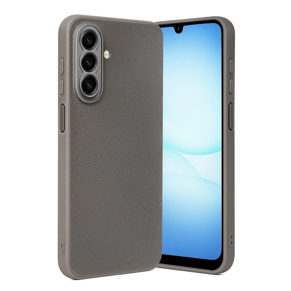 Samsung Galaxy A37 5g Uyumlu Thermax Silikon Kılıf - Gri ürün görseli 1