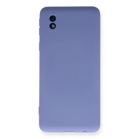 Samsung Galaxy A01 Core Uyumlu Kılıf Nano İçi Kadife Silikon - Lila ürün görseli 1
