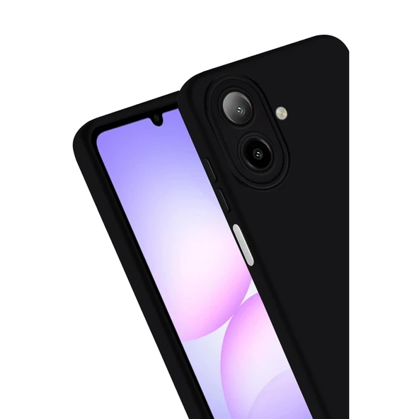 Samsung Galaxy A07 Uyumlu First Silikon - Siyah - Resim 4