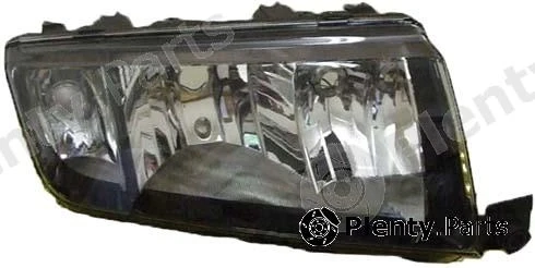 Skoda Fabia 2004-2007 Ön Far Elektrikli Siyah Sağ (Oem No: 6Y1941016P) ürün görseli 1