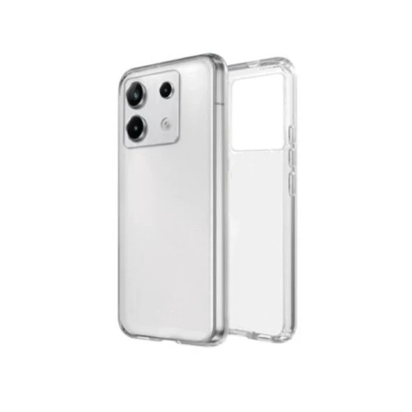 Xiaomi Redmi Note 13 Pro 4g Uyumlu Kılıf Lüx Şeffaf Silikon ürün görseli 1