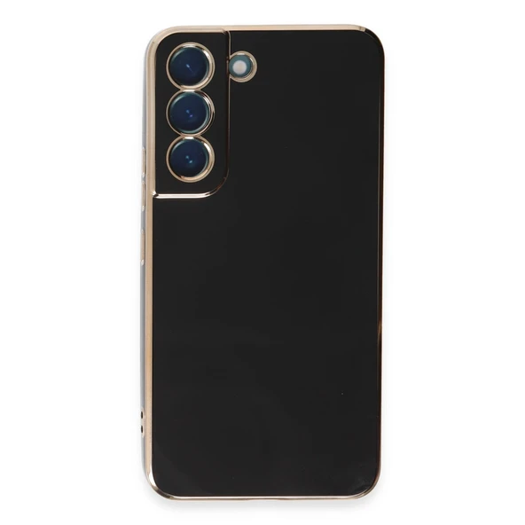 Samsung Galaxy S21 Uyumlu Kılıf Volet Silikon - Siyah ürün görseli 1