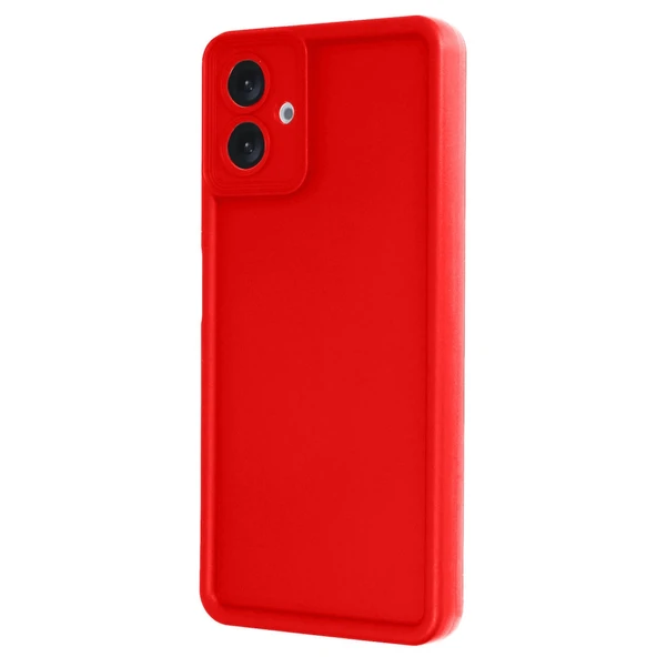 Samsung Galaxy A07 Uyumlu Viera Silikon - Kırmızı ürün görseli 1