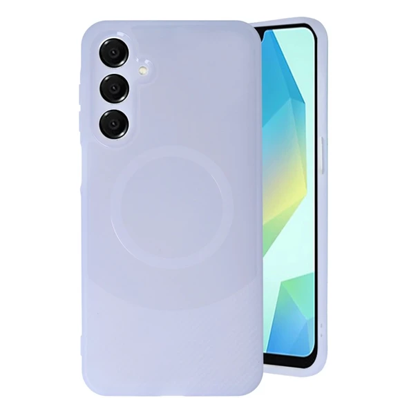 Samsung A16 5g Kılıf Maya Karbon Kapak - Lila ürün görseli 1