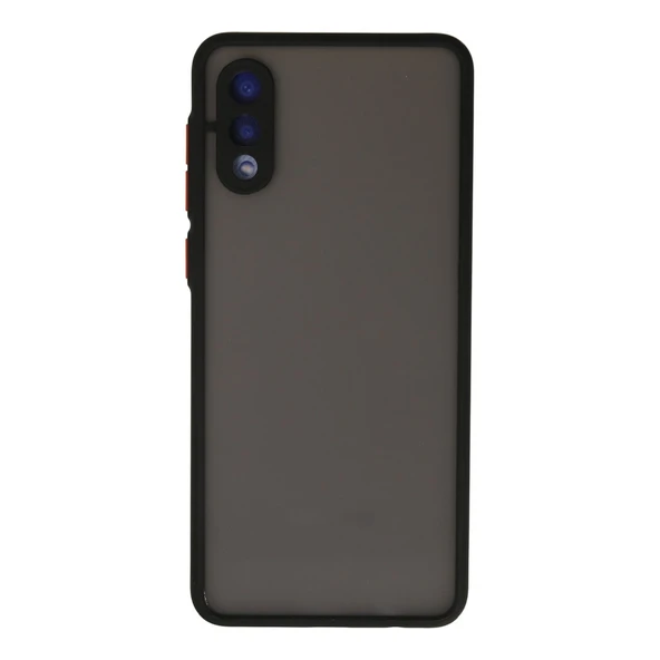 Samsung Galaxy A02 Uyumlu Kılıf Montreal Silikon Kapak - Siyah ürün görseli 1