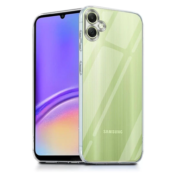 Samsung Galaxy A07 Uyumlu Lüx Şeffaf Silikon - Şeffaf ürün görseli 1