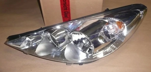 Peugeot 206 Plus - 2009-2012 Ön Far Elektrikli Motorlu Nikelaj Sol (Oem No: 6208P3) ürün görseli 1