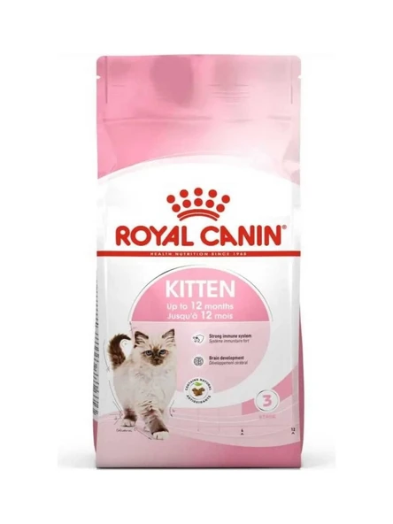 Royal Canin Kitten 4 kg kitten  3 adet Royal Canin Kitten Yaş Mama Hediyeli ürün görseli 1