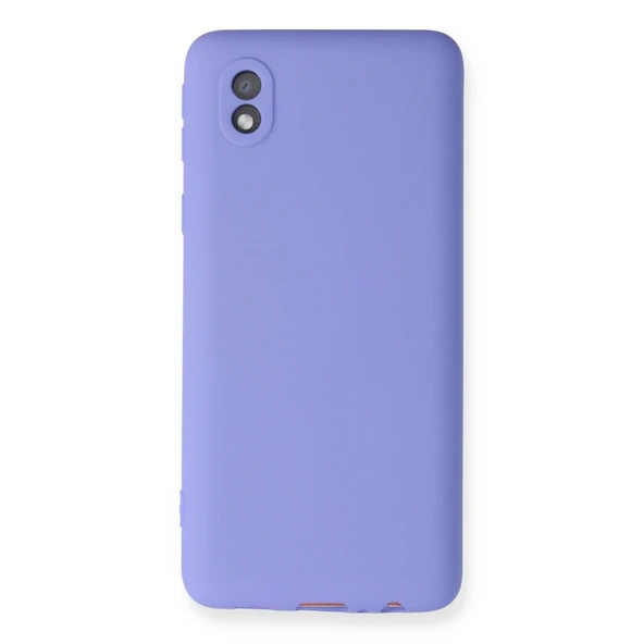 Samsung Galaxy A01 Core Uyumlu Kılıf First Silikon - Lila ürün görseli 1