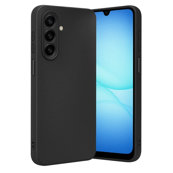 Samsung Galaxy A17 5g Uyumlu Thermax Silikon Kılıf - Siyah ürün görseli 1