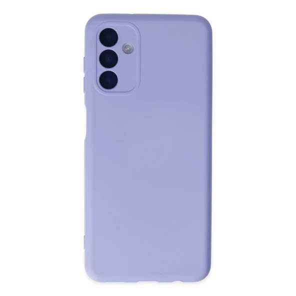 Samsung Galaxy A04s Uyumlu Kılıf Nano İçi Kadife Silikon - Lila ürün görseli 1