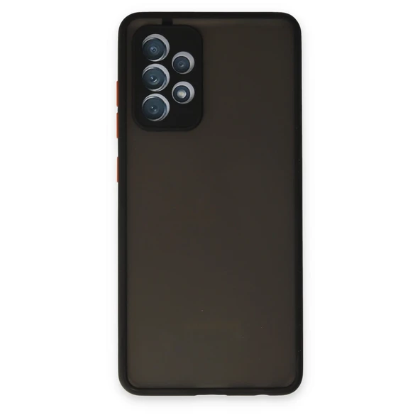 Samsung Galaxy A32 Uyumlu Kılıf Montreal Silikon Kapak - Siyah ürün görseli 1