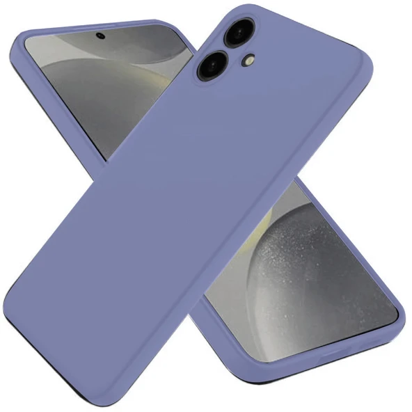 Samsung Galaxy A06 Uyumlu Kılıf First Silikon - Lila ürün görseli 1