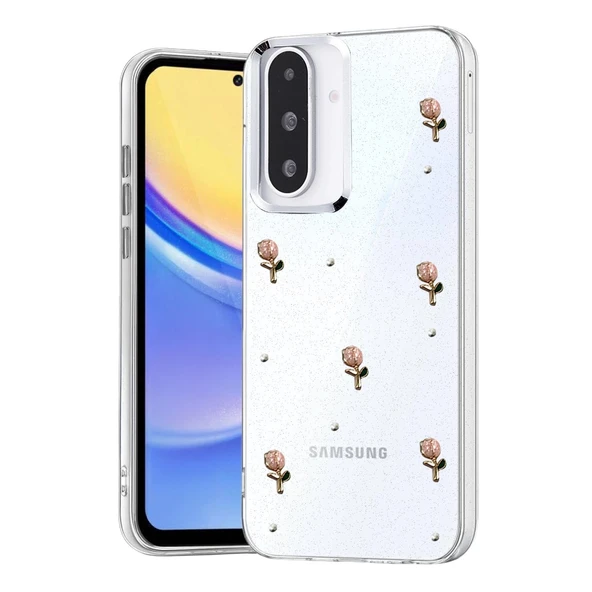 Samsung Galaxy A26 Uyumlu Fiyonk Desenli Kapak - Desen 6 ürün görseli 1