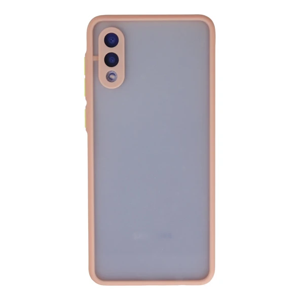Samsung Galaxy A02 Uyumlu Kılıf Montreal Silikon Kapak - Pembe ürün görseli 1