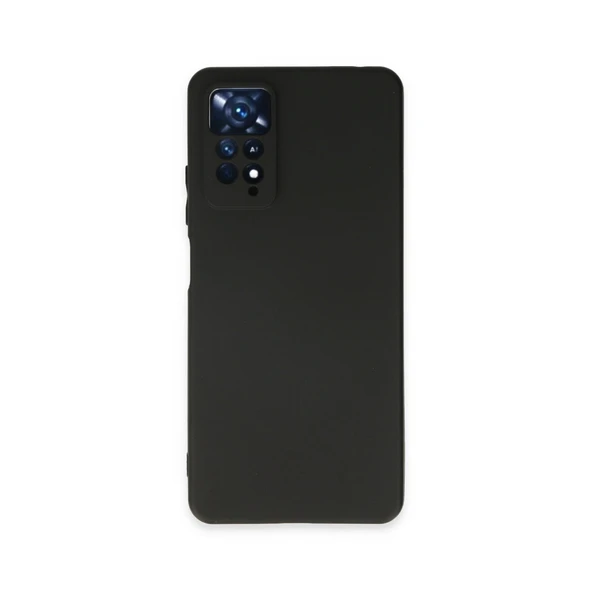 Xiaomi Redmi Note 11 Uyumlu Kılıf First Silikon - Siyah ürün görseli 1