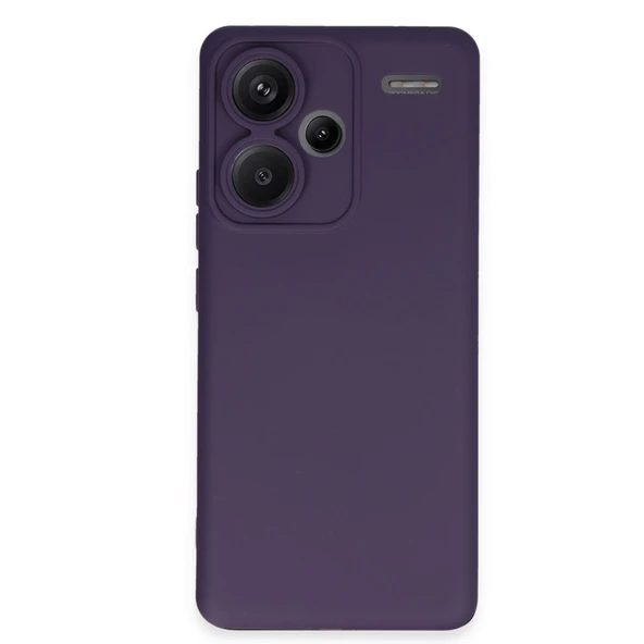 Xiaomi Redmi Note 13 Pro Plus Uyumlu Kılıf Nano İçi Kadife Silikon - Mor ürün görseli 1