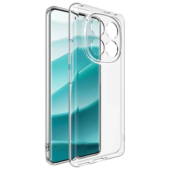 Xiaomi Redmi Note 14 Pro Plus Uyumlu Kılıf Lüx Şeffaf Silikon ürün görseli 1