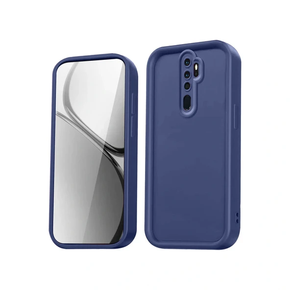 Xiaomi Redmi Note 8 Pro Uyumlu Kılıf Viera Silikon - Lacivert ürün görseli 1