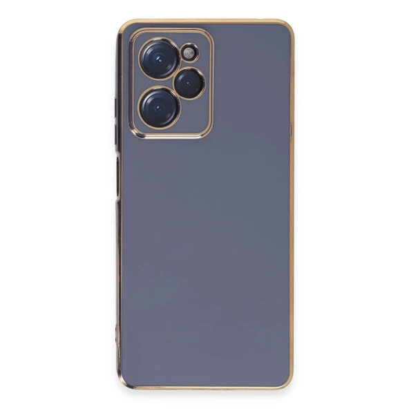 Xiaomi Poco X5 Pro 5g Uyumlu Kılıf Volet Silikon - Mavi ürün görseli 1
