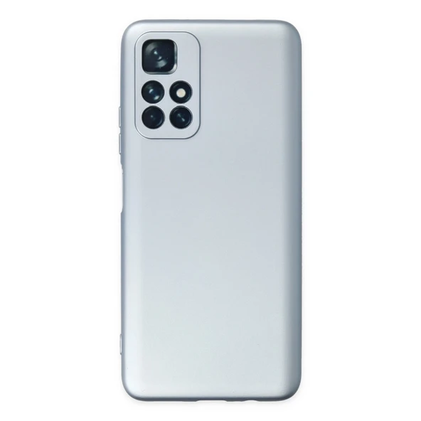 Xiaomi Redmi Note 11t Uyumlu Kılıf Nano İçi Kadife Silikon - Sky Blue ürün görseli 1