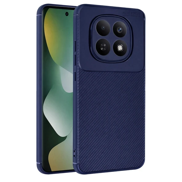 Xiaomi Redmi Note 15 Pro Plus 5g Uyumlu Auto Focus Karbon Kapak - Lacivert ürün görseli 1