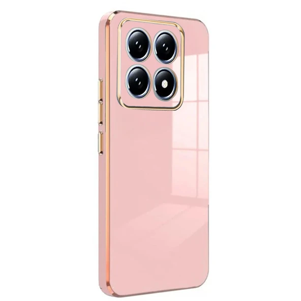 Xiaomi Mi 14t Pro Uyumlu Volet Silikon - Pembe ürün görseli 1