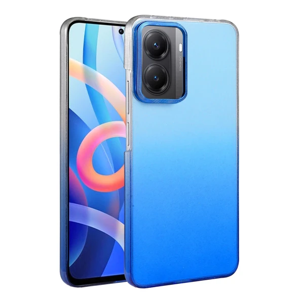 Xiaomi Poco X7 Pro Uyumlu Glossy Kapak - Mavi ürün görseli 1