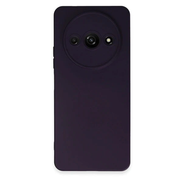 Xiaomi Redmi A3 4g Uyumlu Kılıf Nano İçi Kadife Silikon - Mor ürün görseli 1