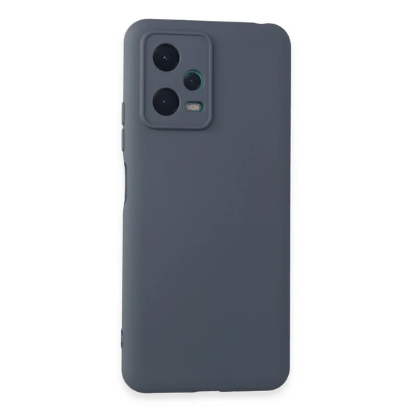 Xiaomi Redmi Note 12 5g Uyumlu Kılıf Nano İçi Kadife Silikon - Gri ürün görseli 1