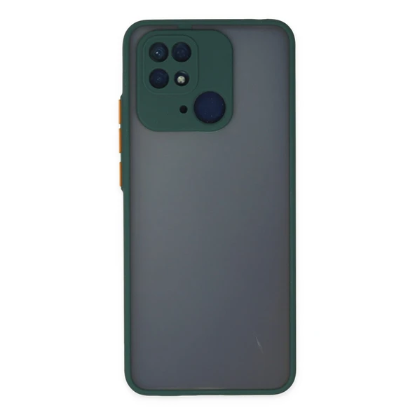 Xiaomi Redmi 10c Uyumlu Kılıf Montreal Silikon Kapak - Yeşil ürün görseli 1