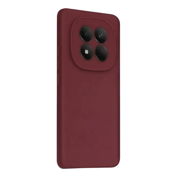 Xiaomi Redmi Note 15 Pro 5g Uyumlu First Silikon - Bordo - Resim 4