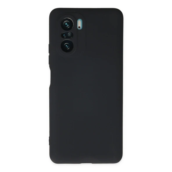 Xiaomi Poco F3 Uyumlu Kılıf Nano İçi Kadife Silikon - Lacivert ürün görseli 1