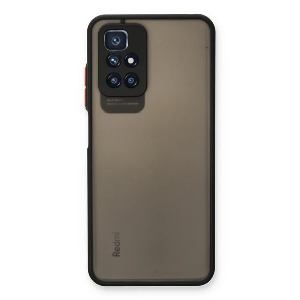Xiaomi Redmi 10 2022 Uyumlu Kılıf Montreal Silikon Kapak - Siyah ürün görseli 1