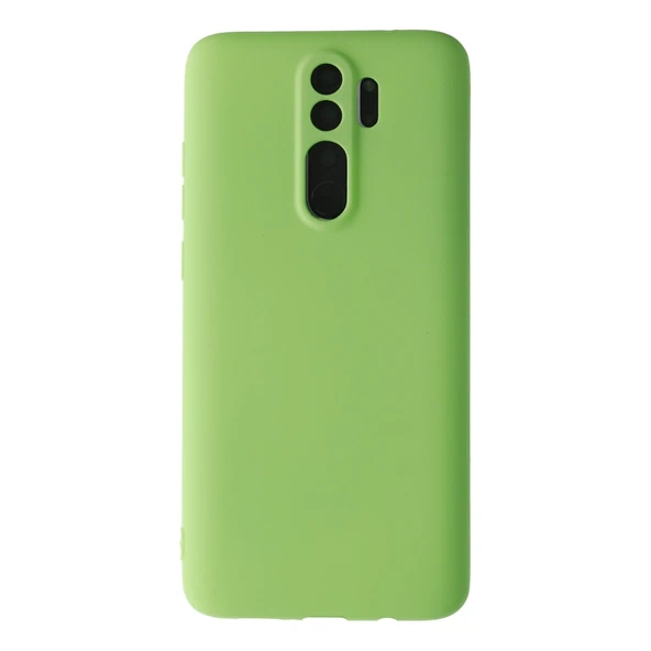 Xiaomi Redmi Note 8 Pro Uyumlu Kılıf First Silikon - Yeşil ürün görseli 1