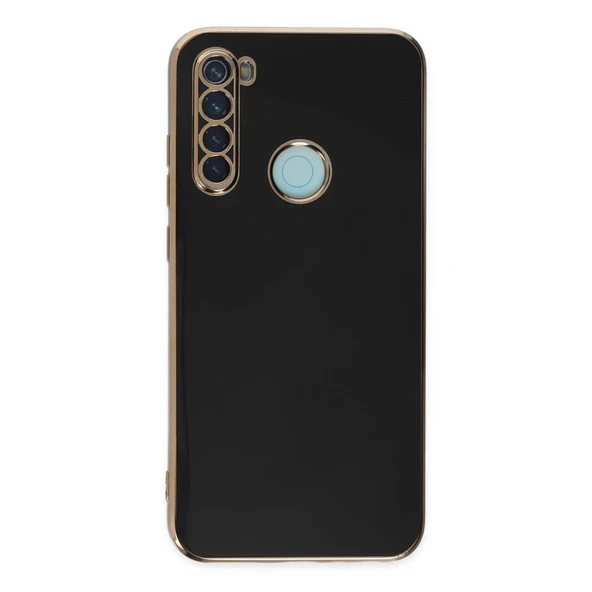 Xiaomi Redmi Note 8 Uyumlu Kılıf Volet Silikon - Siyah ürün görseli 1