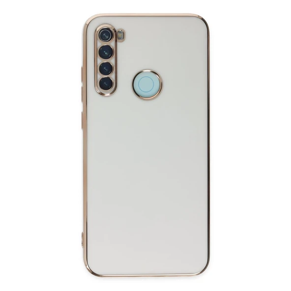 Xiaomi Redmi Note 8 Uyumlu Kılıf Volet Silikon - Beyaz ürün görseli 1