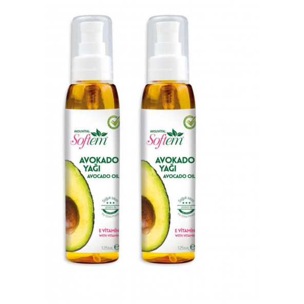 Softem Avocado Oil 125 ml.x 2 pieces ürün görseli 1