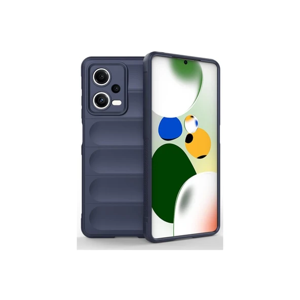 Xiaomi Poco X5 5g Uyumlu Kılıf Optimum Silikon - Lacivert ürün görseli 1