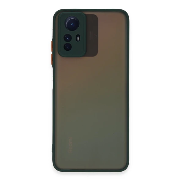 Xiaomi Redmi Note 12s Uyumlu Kılıf Montreal Silikon Kapak - Yeşil ürün görseli 1