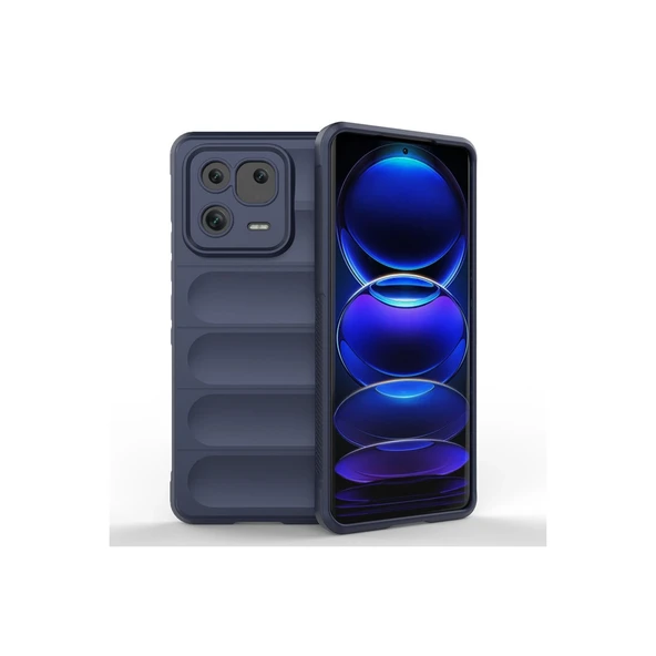 Xiaomi Mi 13 Pro Uyumlu Kılıf Optimum Silikon - Lacivert ürün görseli 1